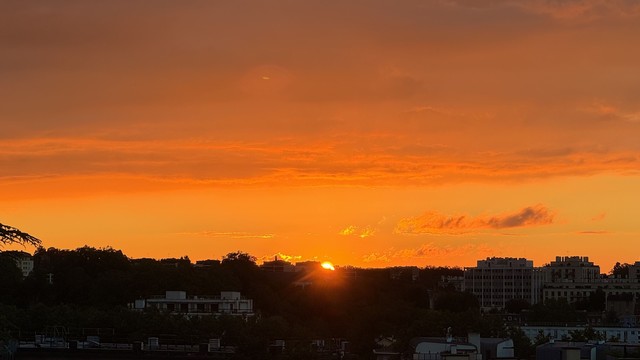 Photo de coucher de soleil